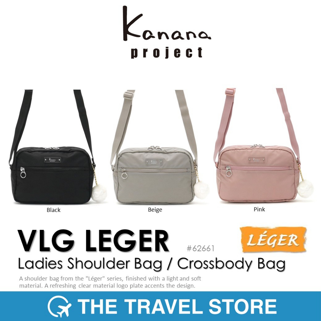 KANANA PROJECT  VLG Leger Ladies Shoulder Bag / Crossbody Bag 62661 กระเป๋าผู้หญิง กระเป๋าสะพายข้าง