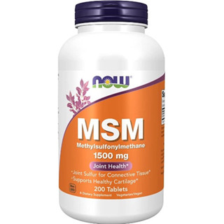 (Cash back10%) 🇺🇸Now Foods, MSM, 120/240 Capsules