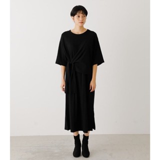 มือ1 ป้ายห้อย azul by moussy layered one piece dress black size s