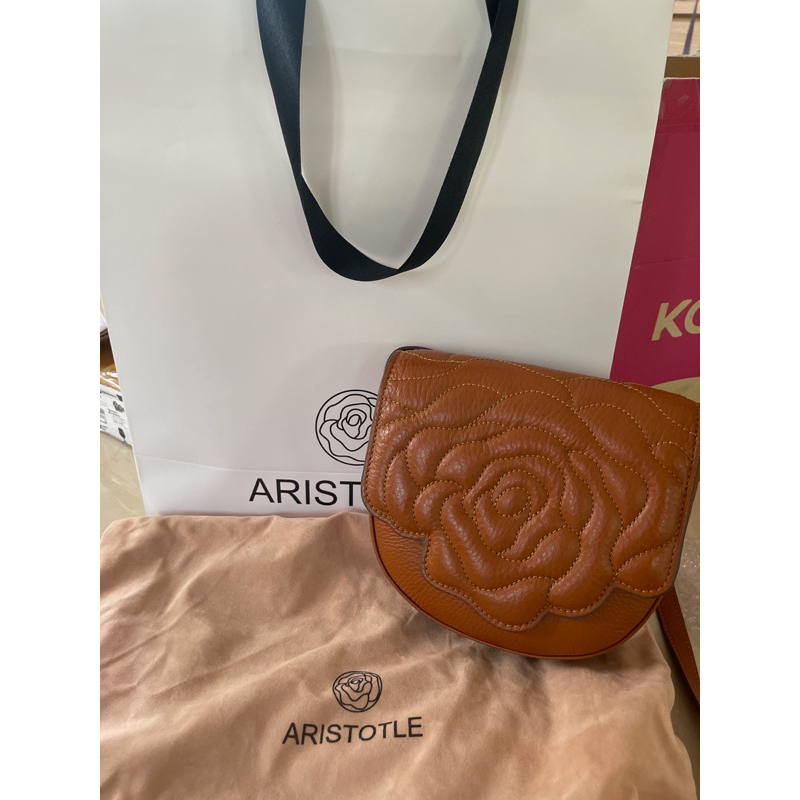 Aristotle rose bag pochette