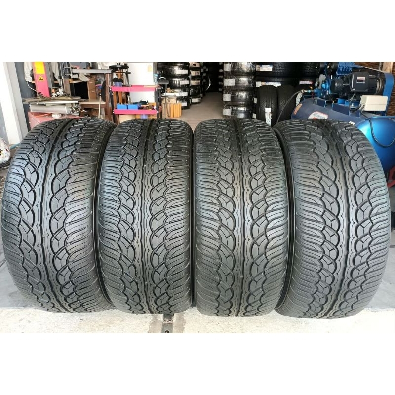 ยางมือสอง 285/50R20 Yokohama Parada Spec-X(Made in Japan) ผลิตปี 2022 พร้อมจุ๊บลม 4 ตัว ประกันบวม 2 