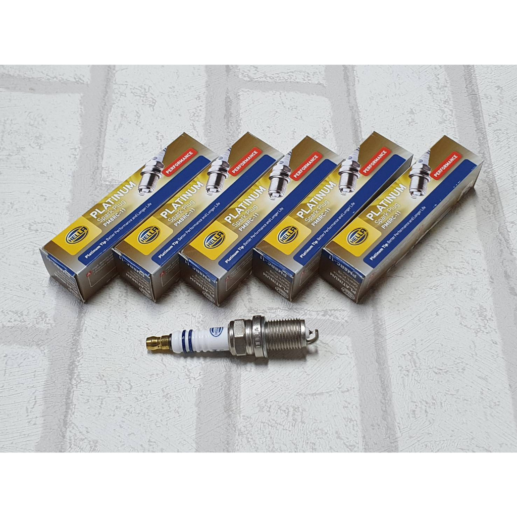 หัวเทียน Volvo V70 II ( 1999 - 2008 ) ชุด 5 หัว ชนิดแพลทตินัม ระยะการใช้งาน 60,000 กม  / Hella PM8RC