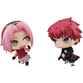 Bandai(บันได) MEGAHOUSE CHIMIMEGA BUDDY SERIES　NARUTO HARUNO　SAKURA &amp; SASORI SET (WITH GIFT)