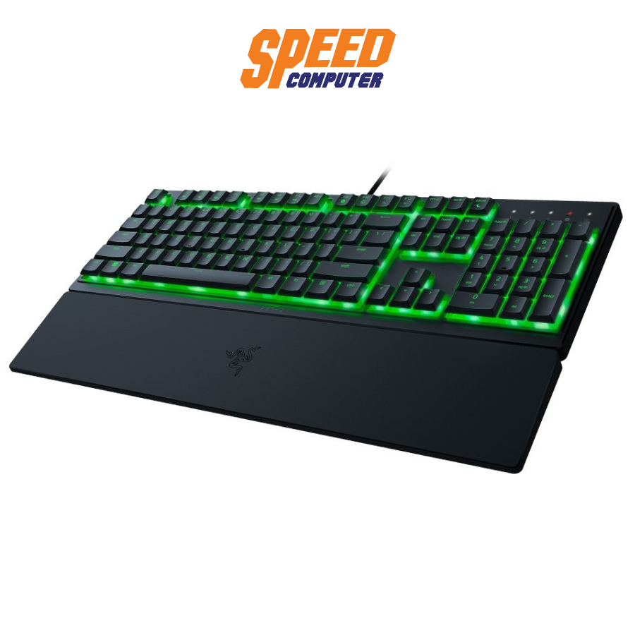 KEYBOARD (คีย์บอร์ด) RAZER ORNATA V3 X (BLACK) (SWITCH) / By Speed Computer