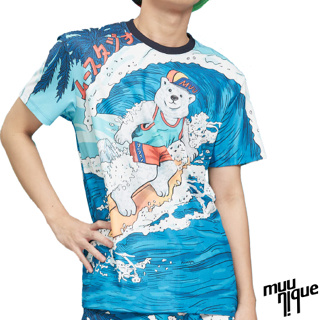 MUUNIQUE T-shirt เสื้อยืด รุ่น Bear surf