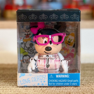 ไวนิลเมชั่น Vinylmation Nerds Rock Minnie ลิขสิทธิ์แท้ ของสะสมมือสองญี่ปุ่น