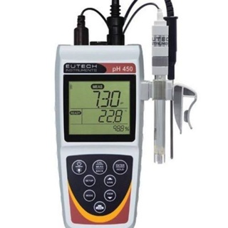 PC 450 EUTECH pH/ORP/CONDUCTIVITY/TDS/SALINITY/TEMP METER เครื่องวัด pH ORP ความนำไฟฟ้า TDS ความเค็ม Temp.