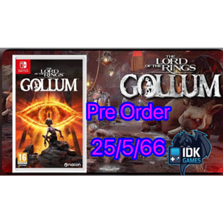 [+..••] PRE-ORDER |Nintendo switch THE LORD OF THE RINGS - GOLLUM (zone2) (เกม PlayStation™ 🎮 วางจำหน่าย 25/5/66)