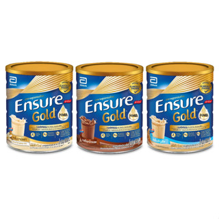 Ensure Gold เอนชัวร์ โกลด์ อาหารสูตรครบถ้วน ขนาด 850 กรัม รสสตอเบอร์รี่ / วานิลลา / ช็อกโกแลต / ธัญพืช / กาแฟ / อัลมอนด์