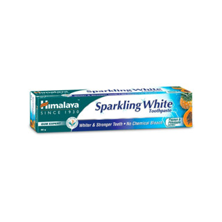 Himalaya Sparkling White 150g Toothpaste | For Whiter &amp; Stronger Teeth ยาสีฟันหิมาลายา  สูตรฟั