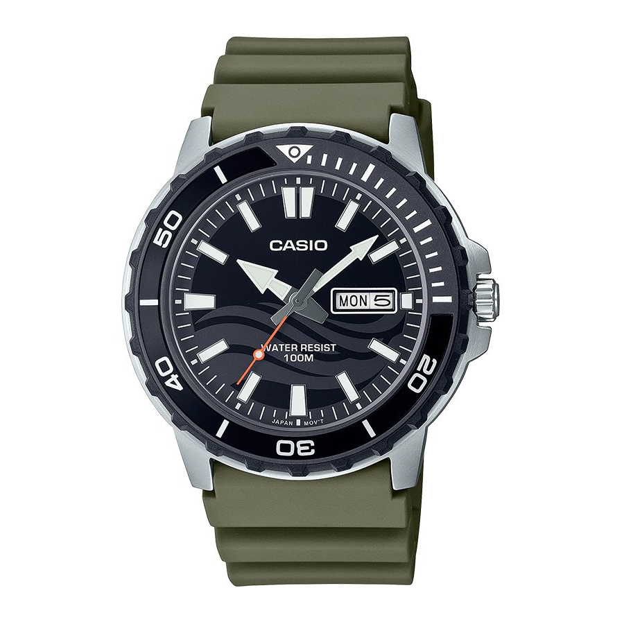🎁CASIO STANDARD MTD-125-3A ของแท้ 100% พร้อมส่ง ประกัน 1 ปี