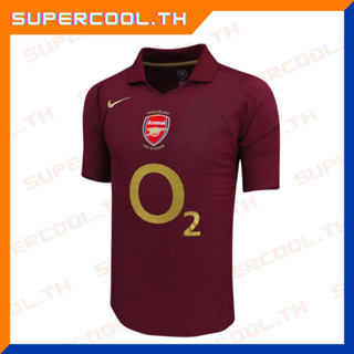 Arsenal 2005/06 Home Jersey เสื้ออาร์เซนอลย้อนยุค เสื้อบอลย้อนยุค