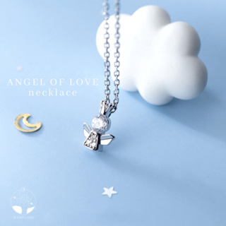 MNL💗ANGEL OF LOVE สร้อยคอนางฟ้า สร้อยคอเงินแท้ สร้อยคอผู้หญิง สร้อยคอแฟชั่น จี้สร้อยคอเงิน สร้อยคอเงิน