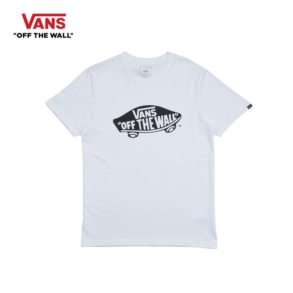 VANS AP M VANS OTW SS TEE-B - WHITE เสื้อยืดคอกลม ชาย หญิง