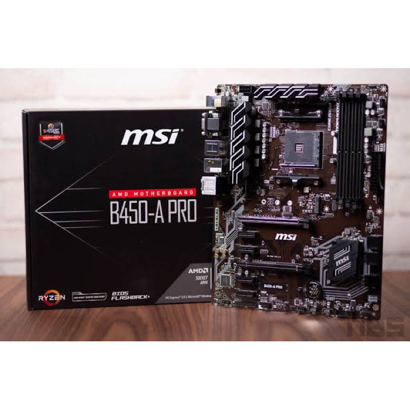 B450-A PRO MAX ใส่ VGA ได้ 6 ใบ พร้อม cpu 3000g ประกันเพิ่งหมด สภาพใหม่มาก