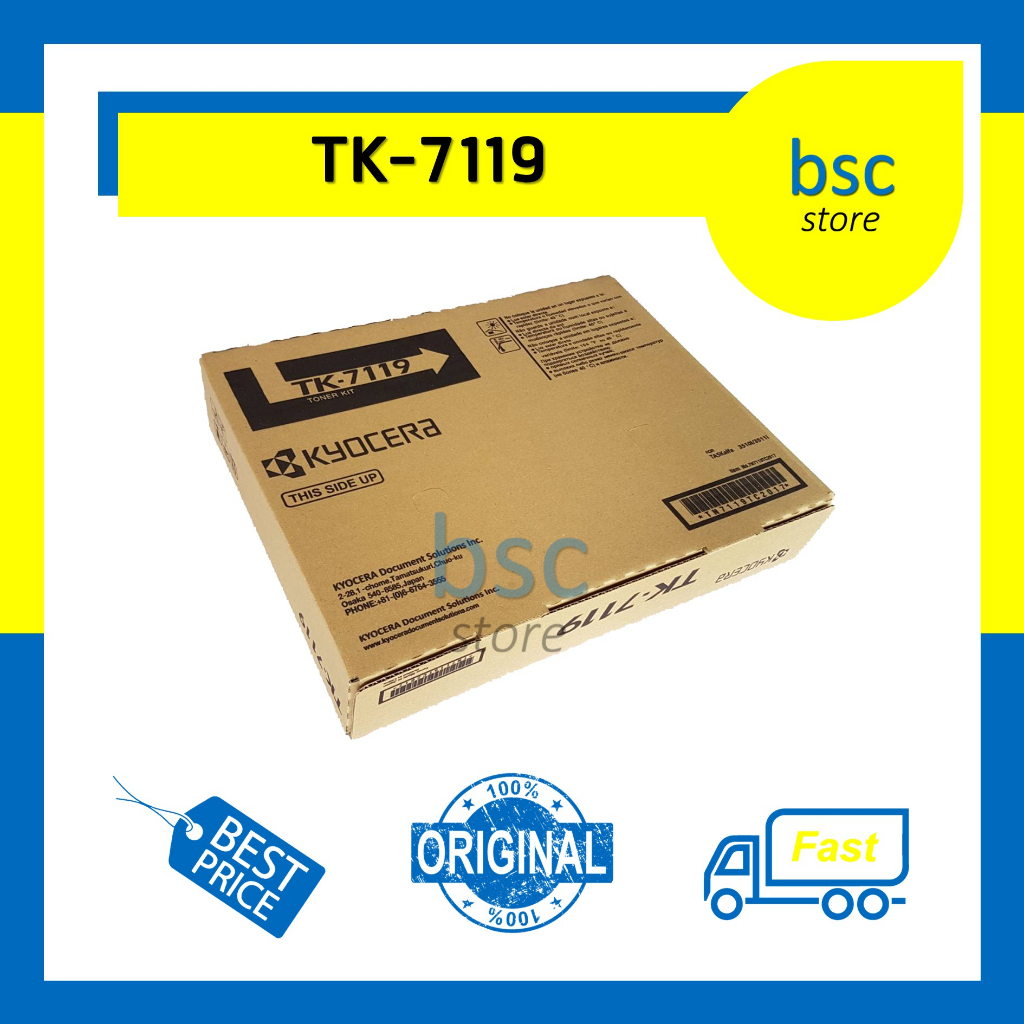 TK-7119 KYOCERA TONER KIT ผงหมึกเครื่องถ่ายเอกสาร ใช้สำหรับ Kyocera Tasklfa 3011i