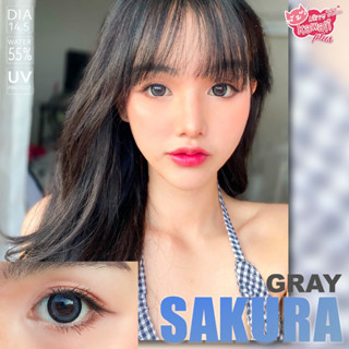 คอนแทคเลนส์ Kitty kawaii รุ่น Sakura gray