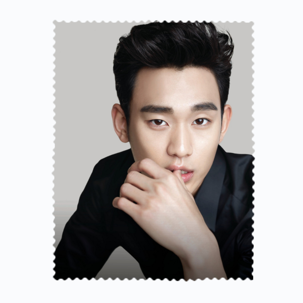 คิมซูฮยอน Kim Soo Hyun นักแสดงเกาหลี ผ้าเช็ดแว่นตา เช็ดเลนส์ ไมโครไฟเบอร์