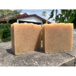 (120g)ส่งฟรี❗️สบู่ข้าวกล้องงอกจมูกข้าวสาลี ทำจากน้ำมันธรรมชาติทั้ง 5 ชนิด ผิวนุ่มกระจ่สบใส‼️