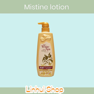 Mistine White Spa Swiss Gold Serum Lotion 400 ml. มิสทีน โลชั่น มิสทีน ไวท์สปา สวิส โกลด์ ขนาด 400 มล.