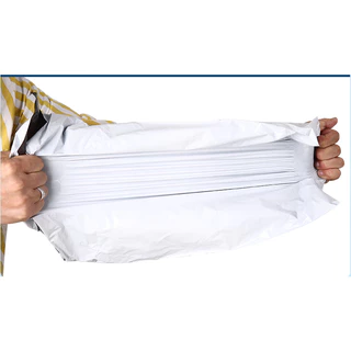 【38x52 ซม 1000 ใบ (10 มัด)】 ซองไปรษณีย์ ถุงไปรษณีย์ราคาถูก แถบกาวเหนียวแน่น กันน้ำ
