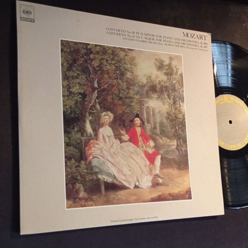 แผ่นเสียง 12 นิ้ว MOZART เพลงคลาสสิคยอดนิยมตลอดกาล Concerto no.20 In .D Minor For Piano And Orchestr