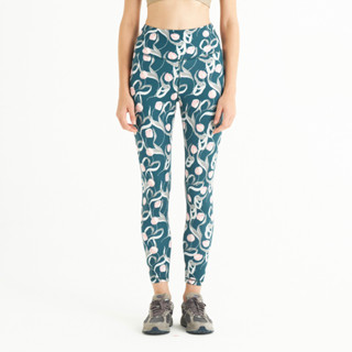 Floral Tulip Legging เลกกิ้ง เลกกิ้งออกกำลังกาย ชุดออกกำลังกาย