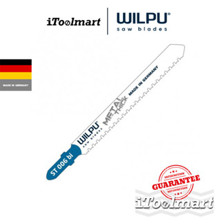 WILPU ใบเลื่อยจิ๊กซอตัดเหล็ก ST 006 bi Very quick and precise cut 1.5 mm bzw. 2.5 mm ชุด 2 ใบ