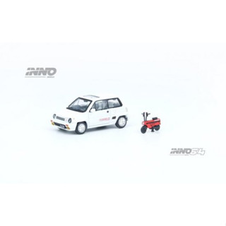 INNO64 1/64 Honda City Turbo II with Motocompo