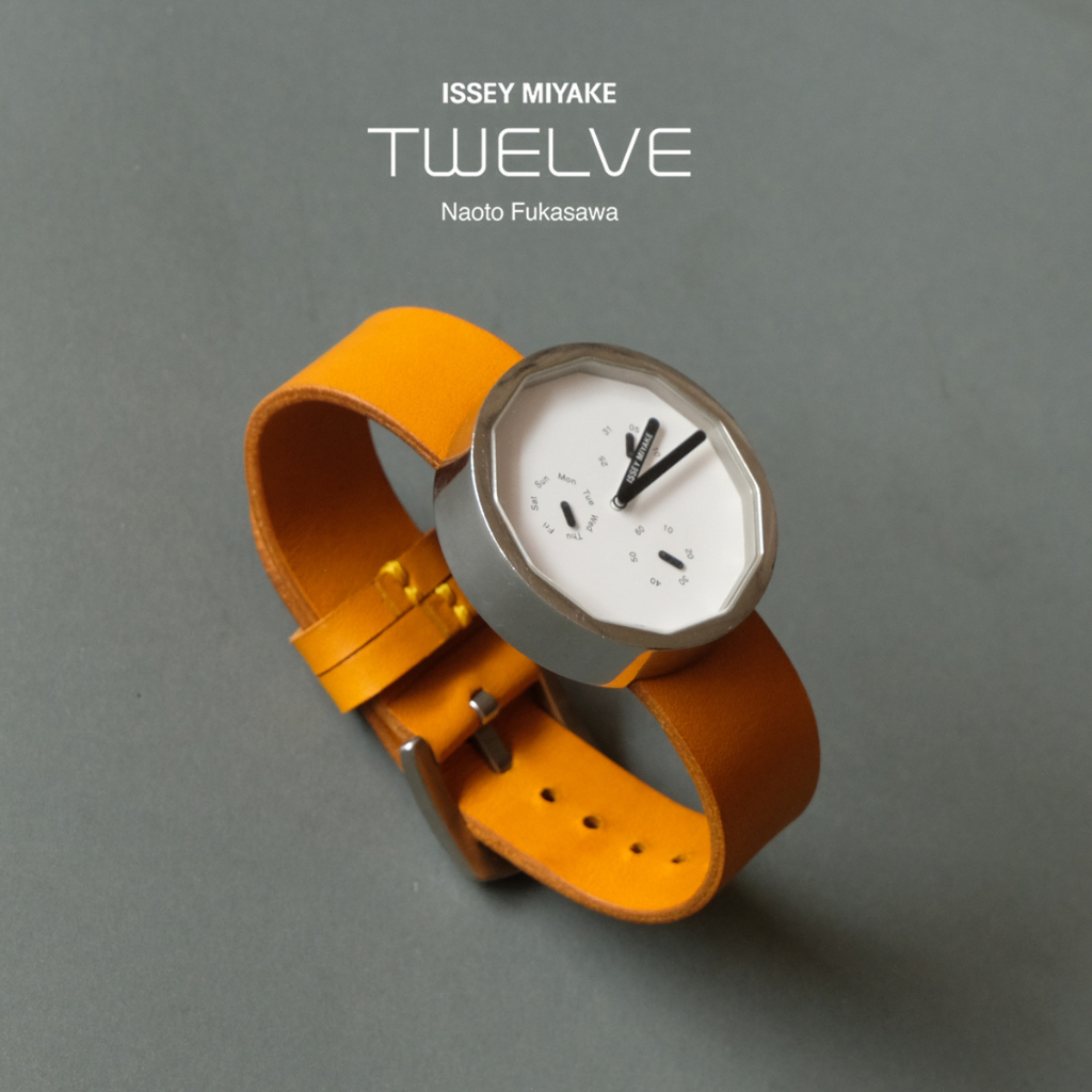 สายนาฬิกาหนัง แฮนด์เมด สำหรับ issey miyake watch twelve ตัวเรือน 38 มม ออกแบบทำเพื่อรุ่นนี้โดยเฉพาะ