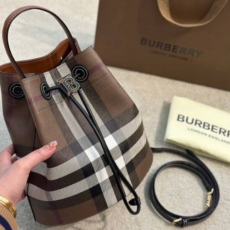 Burberry Mini TB Bucket Bag
