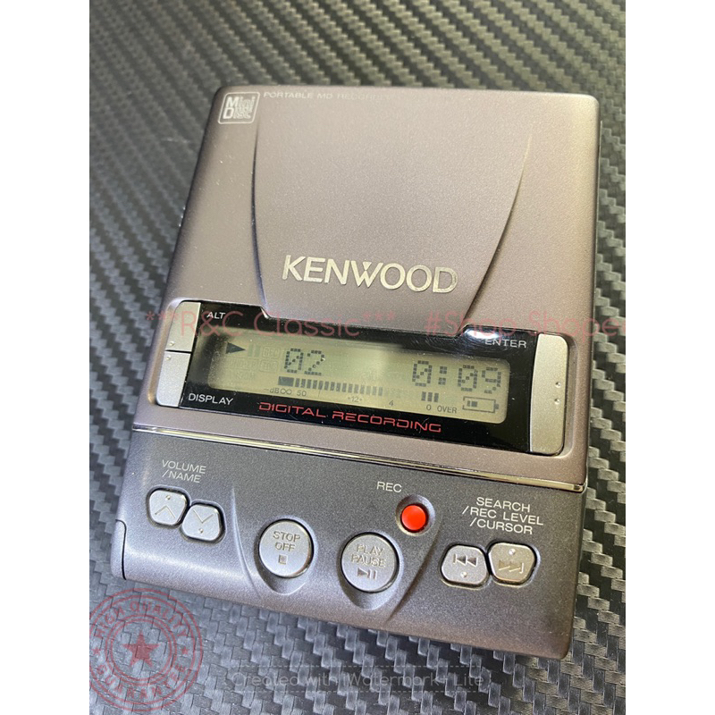 KENWOOD DMC-E7R Portable MD Rec