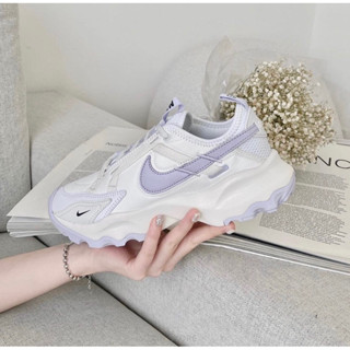 พร้อมส่ง (ของแท้ 100%) Nike TC 7900 White/Purple รองเท้าไนกี้ เบาใส่สบาย