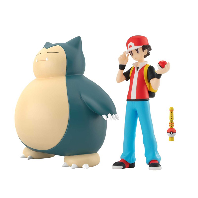 (มือสอง) Pokemon Scale World Kanto Red & Snorlax & Pokemon Flute