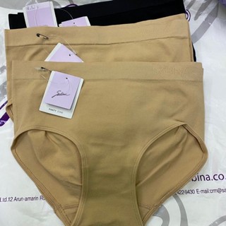 กางเกงชั้นในแท้ SUXZ677 ซาบีน่า ผ้าทอ เอวกลาง ใส่สบาย Sabina panty ขายส่ง ราคาถูกสุด