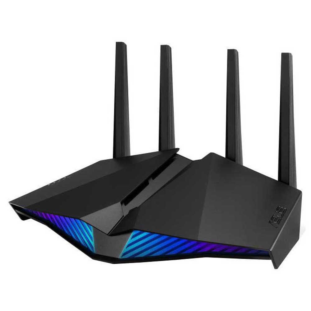 ASUS (RT-AX82U V2) AX5400 Dual Band WiFi 6 Gaming Router PS5 compatible, Mobile Game Mode, ASUS AURA