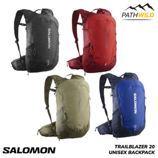 เป้ SALOMON TRAILBLAZER 20 ระบบหลังแบบ 3D ช่วยระบายอากาศได้ดี  มีสายคาดเอว และสายรัดหน้าอก ช่วยให้กระชับ