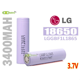 [พร้อมส่ง] LGGBF1L1865 LG 3400mAh 3.7v Genuine Rechargeable Li-ion Battery ถ่านชาร์จ แบตเตอรี่ลิเธียมของแท้