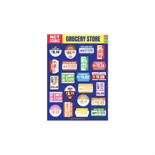 [PRE-ORDER] [NCT CCOMAZ GROCERY STORE] NCT CCOMAZ BARCODE STICKER