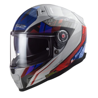 LS2 Helmets - Vector II FF811 Stylus White Fluorescent Pink - หมวกกันน็อคเต็มใบ