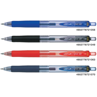 ปากกาเจล  Uni ball Signo RT 0.38 / 0.5  ปากกาเจลหัวบอลแบบกด // ไส้ปากกา UMR 83 สีน้ำเงิน