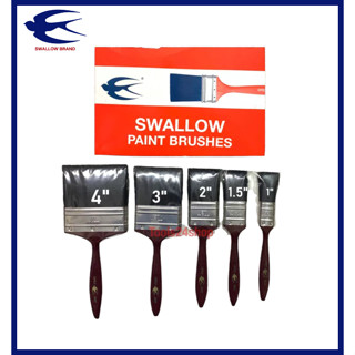 แปรงทาสี SWALLOW รุ่น OPEX 8027 ขนาด 1" / 1.5" / 2" / 2.5" / 3" / 4" แปรงทาสีคุณภาพดี  ตรานกนางแอ่น