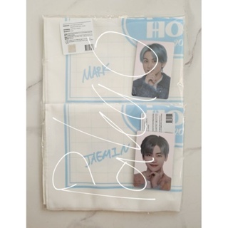 🏠 พร้อมส่ง มาร์ค/แจมิน NCT Home Cotton place mat&amp;photo card set