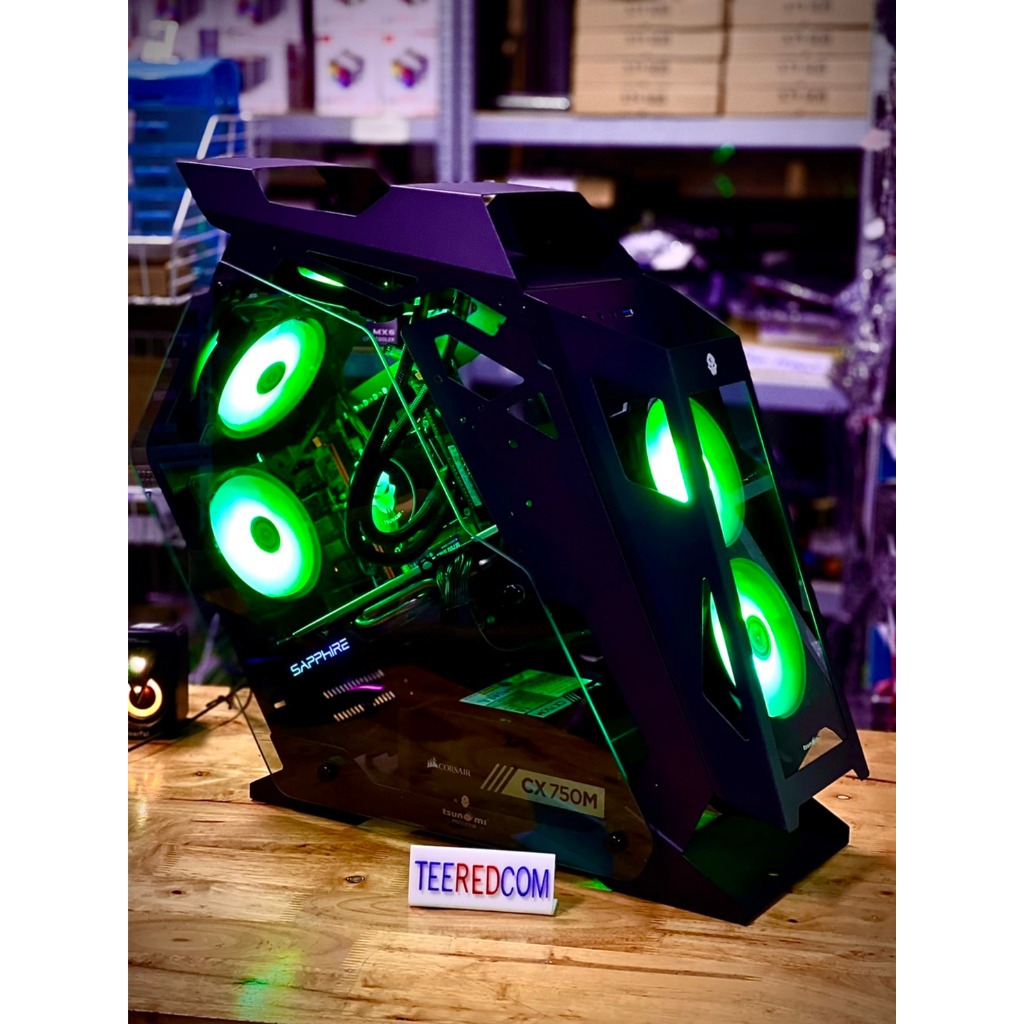 คอมพิวเตอร์ 18คอ36เทรด บอท ตัดต่อ เล่นเกมส์ INTEL xeon E5 2699V3 18C 36T RAM ECC DDR4 16G-128GB VGA 