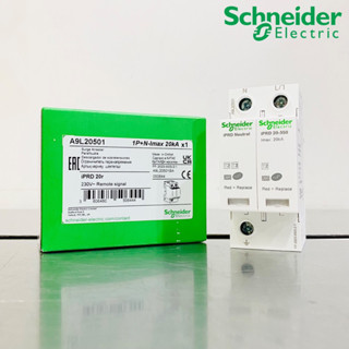 Schneider Electric อุปกรณ์ป้องกันไฟกระชาก ป้องกันฟ้าผ่า Surge Protection 1P+N 20kA รุ่น A9L20501