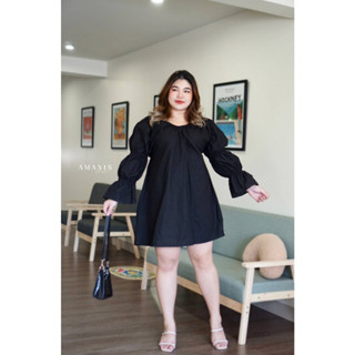 🔥Plussize🔥เดรสคนอ้วน🔥Freesize 40-48