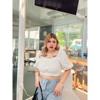 🔥Plussize🔥เสื้อคนอ้วน🔥 Freesize 38-48