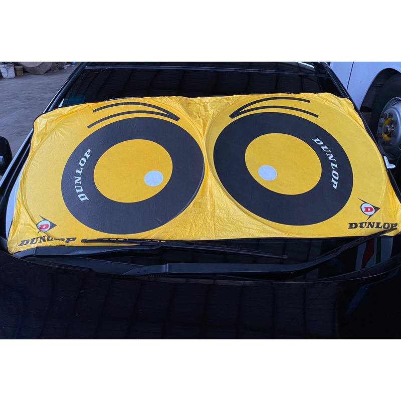 บังแดดรถยนต์หน้ากระจก ผ้า DuPont Tyvek สินค้าDunlop🏁ลิขสิทธิ์แท้💯
