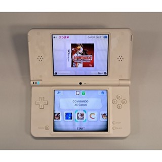 Nintendo dsi ll สีขาว แปลงเล่นผ่านเมม 16G พร้อมเล่น 74178