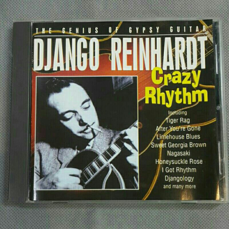 Cd ซีดีเพลง The Genius of Gypsy Guitar DJANGO REINHARDT ; Crazy Rhythm